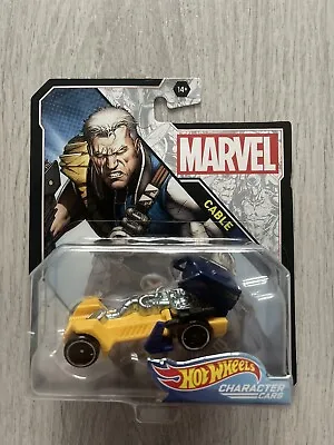 Buy RARE 2017 HOT WHEELS CABLE Marvel Avengers X-Men Character Cars Super Heroes • 19.99£