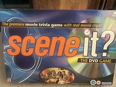 Buy SCENE IT? - MOVIE EDITION THE DVD MOVIE TRIVIA BOARD GAME - 100% Complete • 3£
