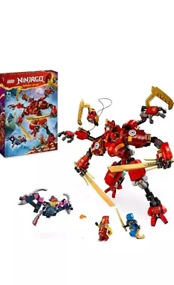 Buy LEGO NINJAGO Kai’s Ninja Climber Mech Toy Set 71812 • 44.95£