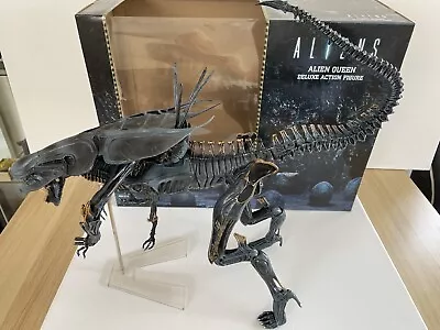 Buy Genuine Reel Toys Neca Aliens Deluxe Alien Queen Action Figure Ex-Display + Box • 139.99£
