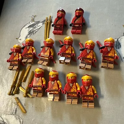 Buy Lego Ninjago Kai Mini Figures Bundle Of 12 New  • 29.99£