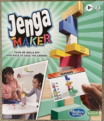 Buy Jenga Maker Hasbro Building Game • 10.95£
