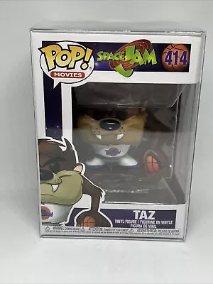 Buy VAULTED RARE Funko POP! TAZ 414 Movies SPACE JAM TAZMANIAN DEVIL + PROTECTOR  • 18.99£