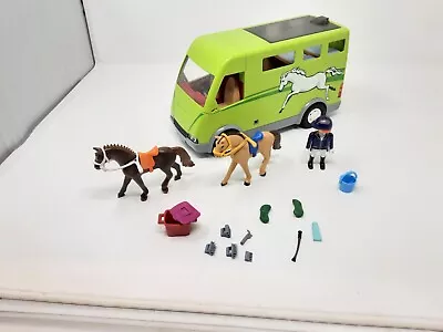 Buy Playmobil 6928 Riding Stables Horse Transporter - Nearly Complete • 18.99£