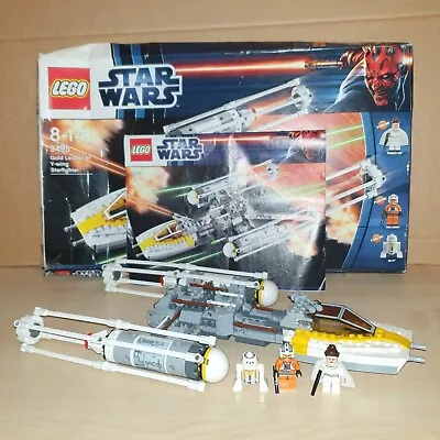 Buy Lego Star Wars - 9495 - Gold Leader's Y-wing Starfighter, Inc Box & Instructions • 84.95£