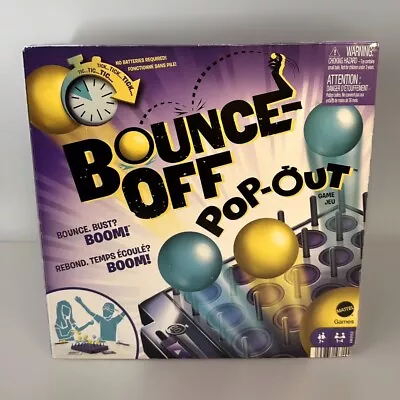 Buy New Bounce Off Mattel Party Game Pop Out Balls Ticking Timer Family Night Kids • 13.98£