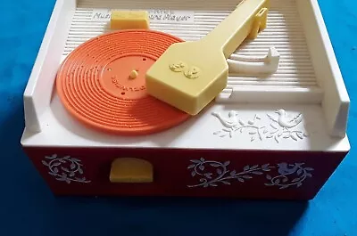 Buy Vintage Fisher Price 1971 Music Box Record Player. • 30£