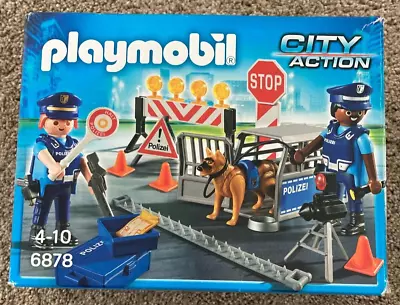 Buy Playmobil 6878 City Action Police Control (EU Version Of 6924) • 8.99£