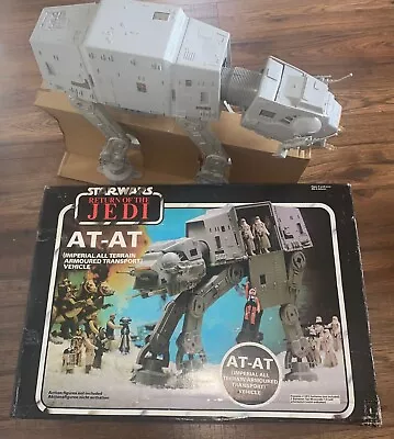 Buy Vintage Star Wars AT-AT Walker Complete With Original Box Boxed Kenner Excellent • 295£