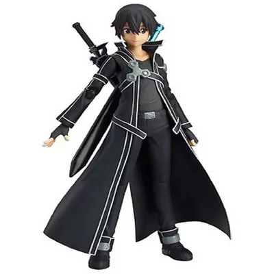 Buy Anime SAO Sword Art Online Asuna Yuuki Kirito Figma PVC Action Figures Model -qi • 15.13£