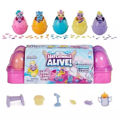 Buy Hatchimals Alive, Egg Carton Toy With 5 Mini Figures In Self-Hatching Eggs • 49.42£