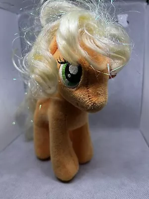 Buy TY Sparkle My Little Pony Apple Jack 16 Inch Soft Plush Toy With Tags • 4£