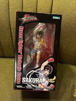 Buy Kotobukiya Street Fighter Bishoujo Sakura Statue Us Seller • 158.71£