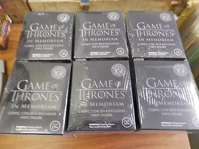 Buy 6 Funko Game Of Thrones Comin Com Exclusive New Sealed Mystery Mini Blind Boxes • 20£