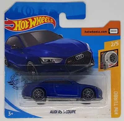Buy Hot Wheels - Audi RS 5 Coupe HW Turbo 2/5 Short Blue • 8.99£