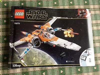 Buy Stars Wars Lego 75273 Poe Dameron's X-Wing Fighter RETIRED PRODUCT • 47.99£