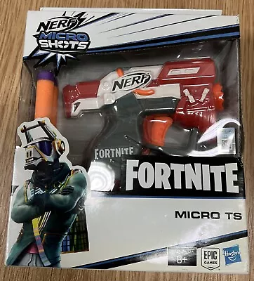 Buy Nerf Fortnite Micro TS MicroShot Blaster Gun With 2 Foam Darts  • 9.75£