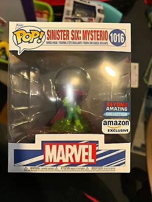 Buy Funko Pop Marvel Sinister Six: Mysterio Deluxe Spider Man Exclusive Rare #1016 • 10£