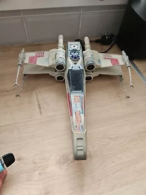 Buy Star Wars Power Of The Force 2 POTF2 Luke Skywalker’s X-Wing Starfighter Hasbro • 20£