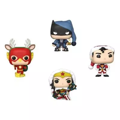 Buy Funko Pop: Dc - Tree Holiday Box Pocket 4pk %au% • 42.99£