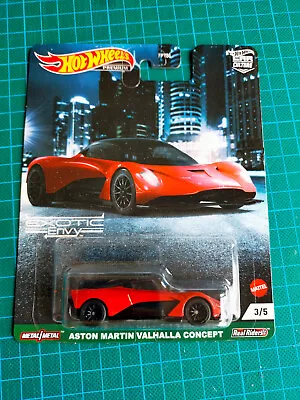 Buy Hot Wheels Exotic Envy Aston Martin Valhalla 1/64 Diecast Real Rider • 9£