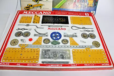 Buy Vintage Meccano Highway Vehicles Set 3, From 1960's • 24.99£