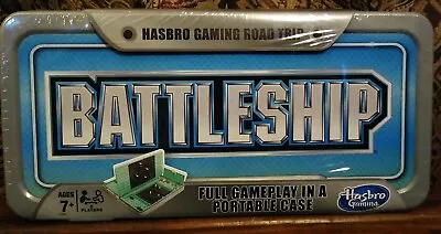 Buy NEW Hasbro Battleship Gaming Road Trip W/Portable Case Ages 7+ (2 Player) Travel • 5.58£