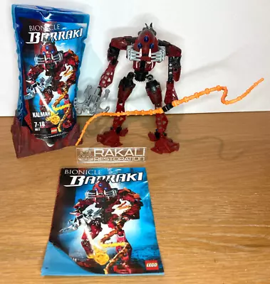 Buy LEGO Bionicle 8917: Barraki Kalmah -  W/ Canister & Instructions & 1 Squid Ammo! • 20.99£