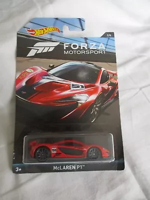 Buy Hot Wheels 2017 Forza Motorsport McLaren P1 Sealed In Card • 4.42£