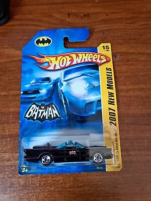 Buy Hot Wheels '1966 Tv Series Batmobile' 2007 New Models Mib/boxed/carded/long Card • 5£