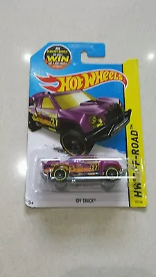 Buy Hot Wheels Off Track Purple - HW Off-Road 2015 Road Rally CFJ52 09B1G • 2.25£