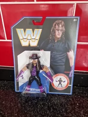 Buy Bnib Wwe Mattel Retro Series 1 The Undertaker Wrestling Action Figure Hasbro Wwf • 50£