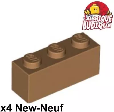 Buy LEGO 4x Brick 1x3 Skin Medium Nougat 3622 New • 1.90£