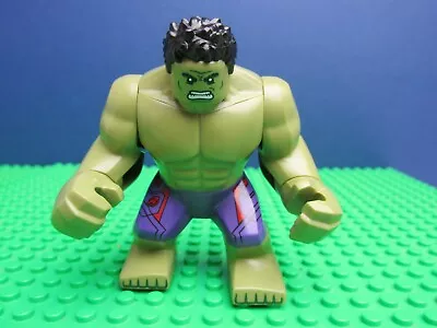 Buy Genuine LEGO INCREDIBLE HULK Minifigure MARVEL SUPER HEROES Lot Avengers 76031 • 19.73£
