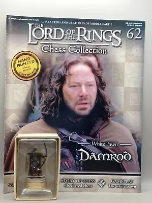 Buy Eaglemoss Lord Of The Rings Chess Collection Damrod Issue 62 With Magazine • 20£