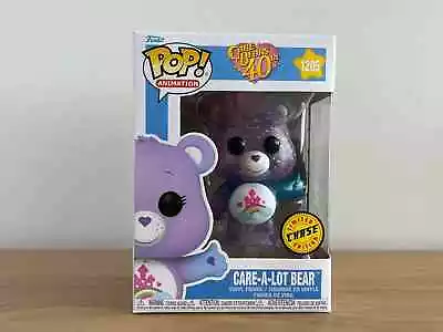 Buy Funko POP Care Bears 40th Chase Care-a-lot-Bear #1205 New In Box + Pop Protector • 16.99£