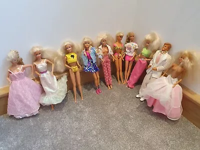 Buy 10 Vintage 1960s - 1980s Barbie Dolls - Size 12 Inches • 50£