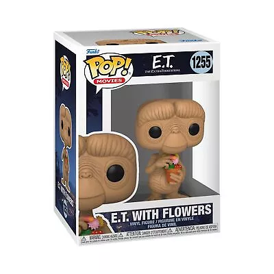 Buy Funko POP! Movies: E.T. 40th - E.T. With Flowers - E.T. The Extra Te (US IMPORT) • 15.40£