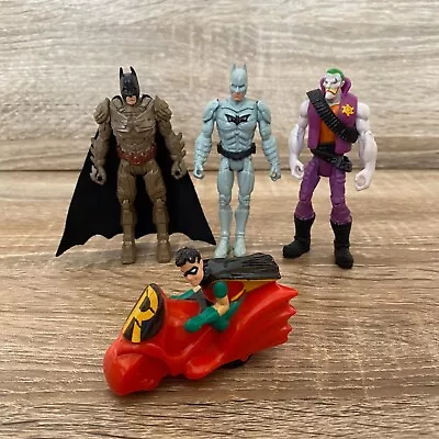 Buy Batman Action Figures DC Comics Batman Robin The Joker - Mattel Toys • 12.99£