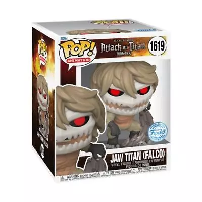 Buy Funko Pop: Attack On Titan - Jaw Titan (falco) 6' %au% • 55.69£