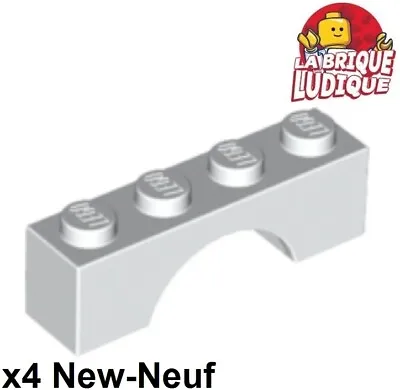 Buy LEGO 4x Brick Brick Arch Arch 1x4 White/White Bridge 3659 NEW • 1.22£