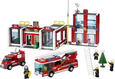 Buy LEGO CITY: Fire Station (7208) • 25£