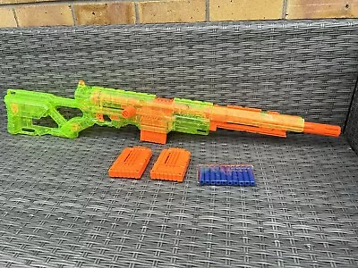 Buy Nerf Gun - N-Strike Longstrike CS-6 Sniper Rifle And Magazine • 29.99£