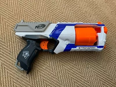 Buy Nerf - N-Strike Elite - Strongarm Foam Dart Six Shooter - In Great Condition • 2.99£