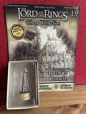 Buy Eaglemoss No.19 Lord Of The Rings Chess Collection MINAS TIRITH, New With Mag • 6.50£