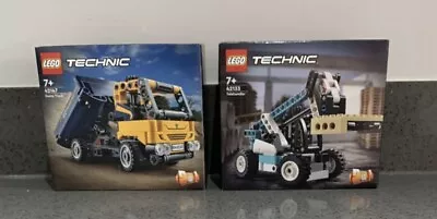 Buy LEGO Technic. 42133 Telehandler & 42247 Dump Truck. NISB New Sealed ✅ • 22.99£