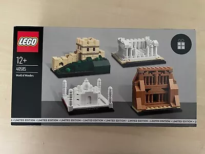 Buy Lego Architecture 40585 World Of Wonders - Limited Edition Brand New Sealed Set • 20£
