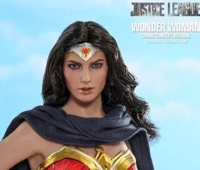 Buy 1/6 Hot Toys Wonder Woman Mms506 Female Head - Comics Concept • 139.10£