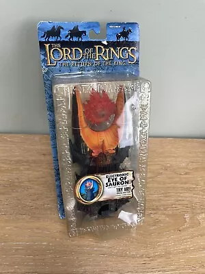 Buy The Lord Of The Rings Return King Electronic Eye Of Sauron Figure ToyBiz 81572 • 27.50£