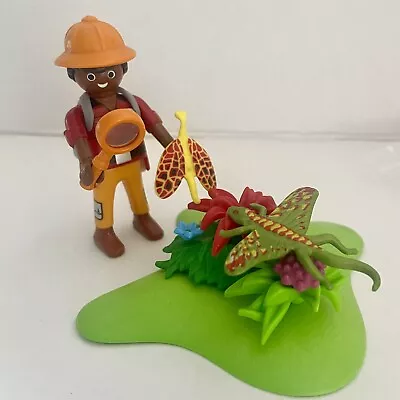 Buy Playmobil Wildlife Explorer With Magnifying Glass & Insects. Playmobil Figures • 6.50£